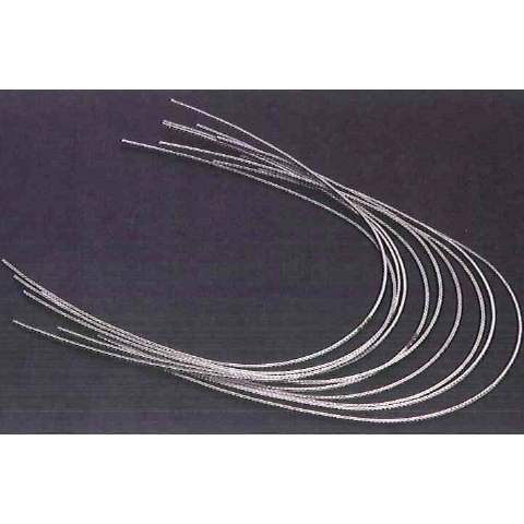 <b>10 PCS x</b> Stainless Steel 8-Strand Braided Archwires Natural Archform