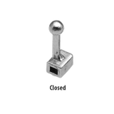 <b>10 PCS x</b> Crimpable Hooks (Long / Short / Closed)
