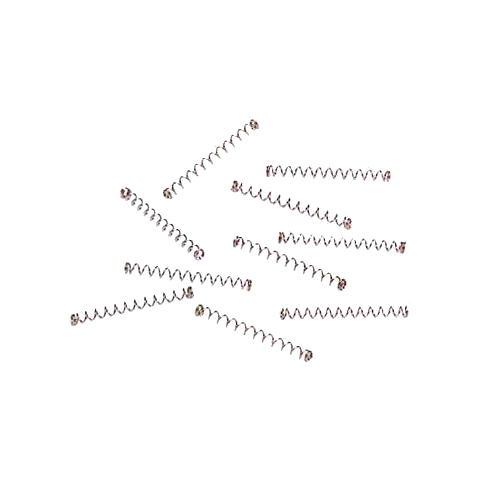 10PCS x Nickel Titanium Open Coil Spring with Closed Ends 15mm ...